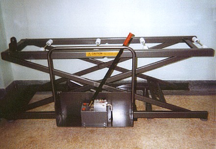 Hydraulic Scissor-Lift Trolley with Side Handle